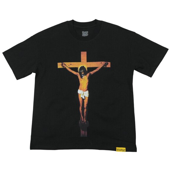 That’s An Awful Lot Of Cough Syrup Crucifix T-shirt Black | ALOCS - Picture 1 of 4